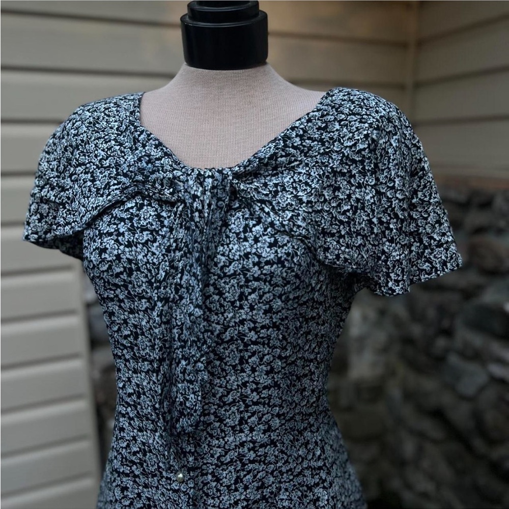 Vintage Lanz Maxi Stevie Nicks Style Dress